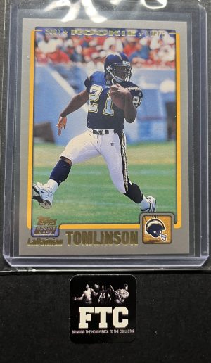 Ladainian Tomlinson, 2001 Topps, Rookie, RC