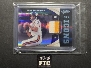 Fran Tarkenton, 2011 Absolute, NFL Icons, MEM, #'d 22/25, SSP