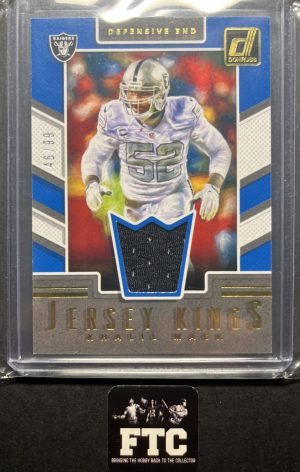 Khalil Mack, 2017 Donruss, Jersey Kings, MEM, #'d 46/99