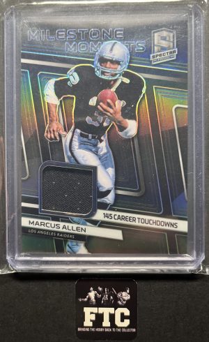 Marcus Allen, 2019 Spectra, Milestone Moments, MEM, #'d 47/99