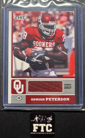Adrian Peterson, 2007 Sage, HIT Authentic Jersey, MEM
