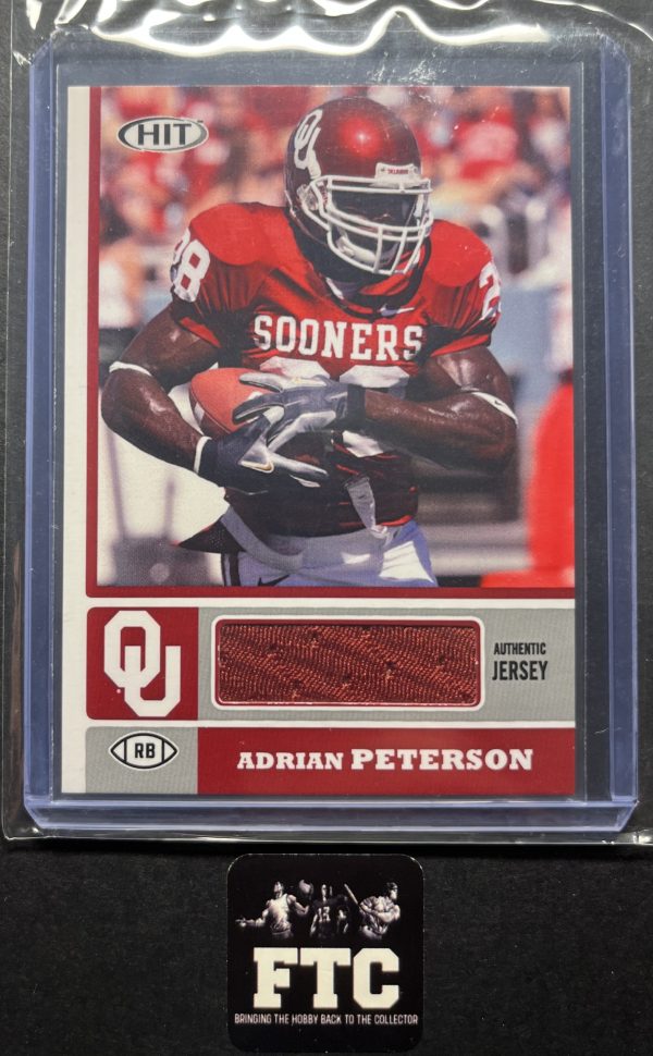 Adrian Peterson, 2007 Sage, HIT Authentic Jersey, MEM
