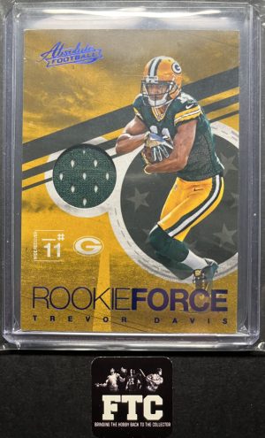 Trevor Davis, 2016 Absolute, Rookie Force, MEM, RC