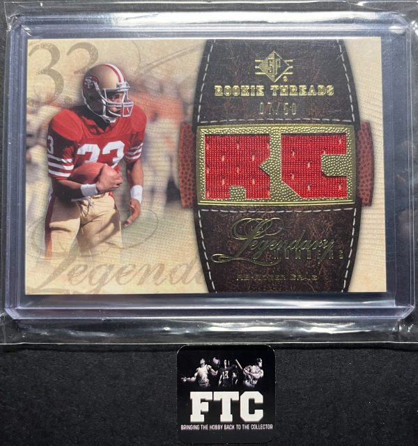 Roger Craig, 2008 SP Rookie Threads, Legendary Numbers, MEM, #'d 7/50, RC