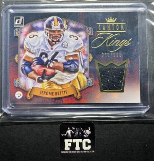Jerome Bettis, 2020 Donruss, Canton Kings, MEM, Ser #'d 231/299