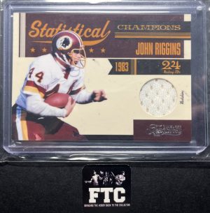 John Riggins, 2011 Timeless Treasures, Statistical Champions, MEM, #'d 9/100
