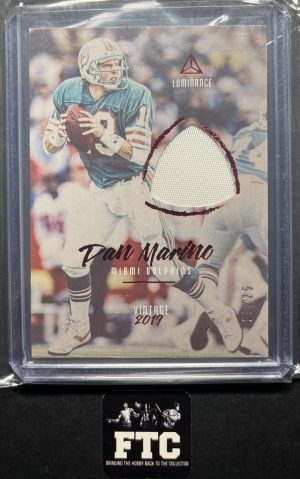 Dan Marino, 2019 Luminance, Vintage, MEM, #'d 5/25, SSP