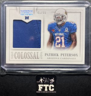 Patrick Peterson, 2013 National Treasures, Colossal, MEM, #'d 45/99