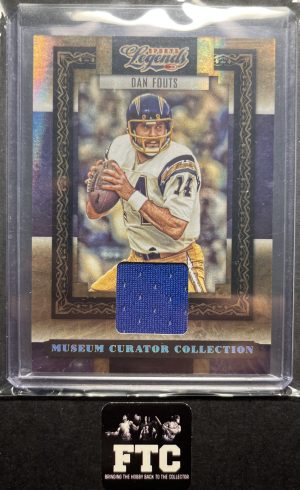 Dan Fouts, 2008 Donruss Sports Legends, Museum Collection, MEM, #'d 2/100