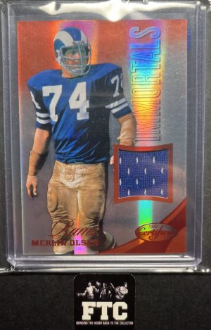 Merlin Olsen, 2012 Certified, Immortals, MEM, #'d 141/199