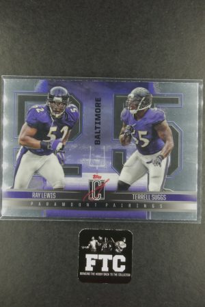 Ray Lewis, 2024 Topps Signature Class, Terrell Suggs; Paramount Pairings