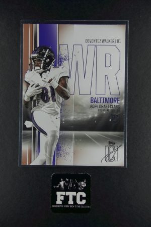 Devontez Walker, 2024 Topps Signature Class, Bronze, RC