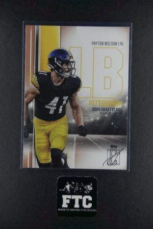 Payton Wilson, 2024 Topps Signature Class, Bronze, RC