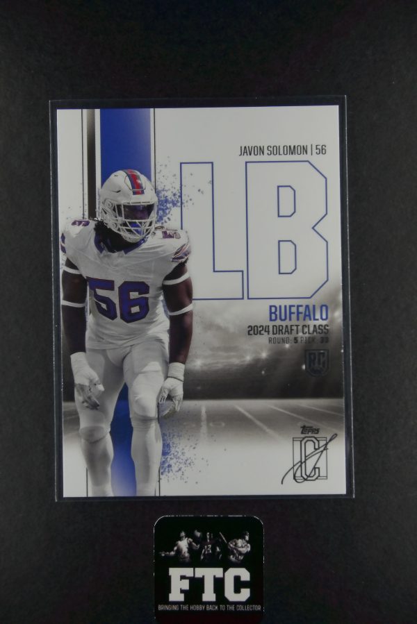 Javon Solomon, 2024 Topps Signature Class, RC