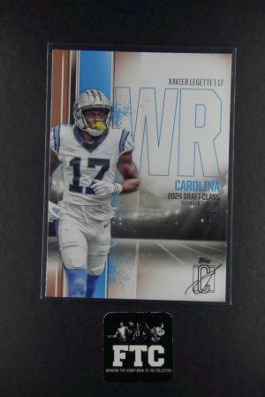 Xavier Legette, 2024 Topps Signature Class, Bronze, RC