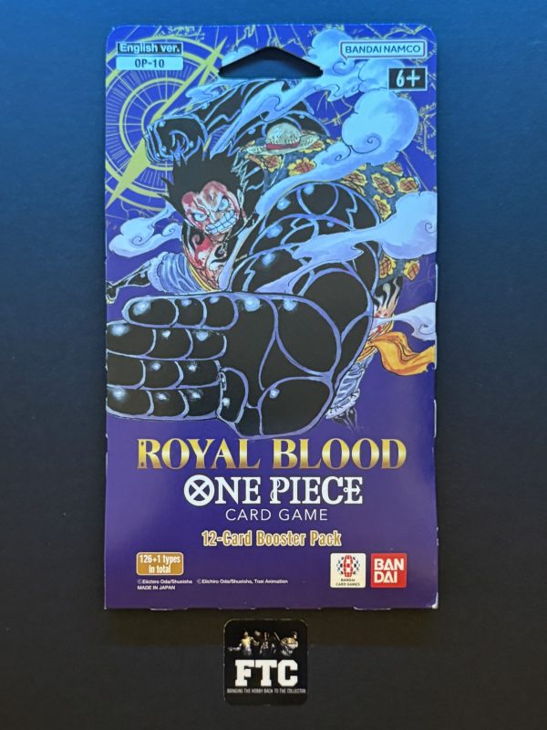 Royal Blood, One Piece, 12 card Booster Pack