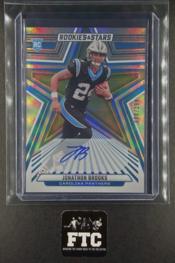 Jonathon Brooks, 2024 Rookies & Stars, AU, #'d 8/299, RC