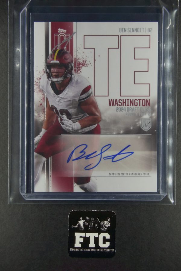Ben Sinnott, 2024 Topps Signature Class, AU, RC